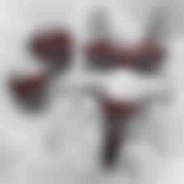 Seksowny kwiatowy komplet bielizny | DESIRE