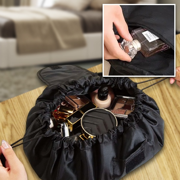 Sznurkowa kosmetyczka do makijażu | GLAMSY