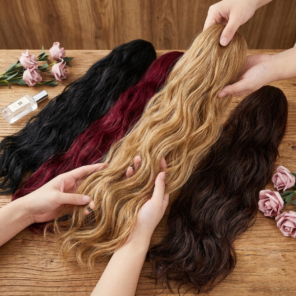 Długa falowana doczepiana kitka | WAVYPONY